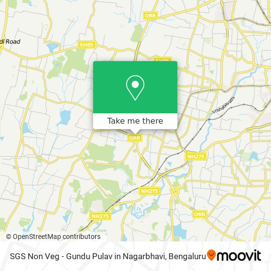 SGS Non Veg - Gundu Pulav in Nagarbhavi map