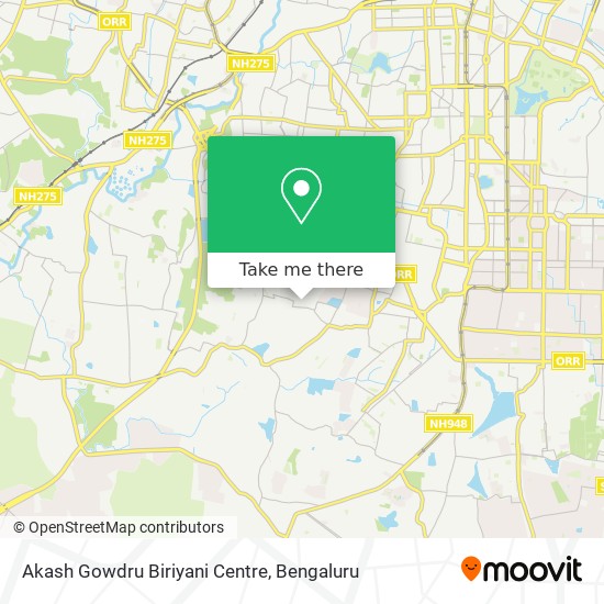 Akash Gowdru Biriyani Centre map