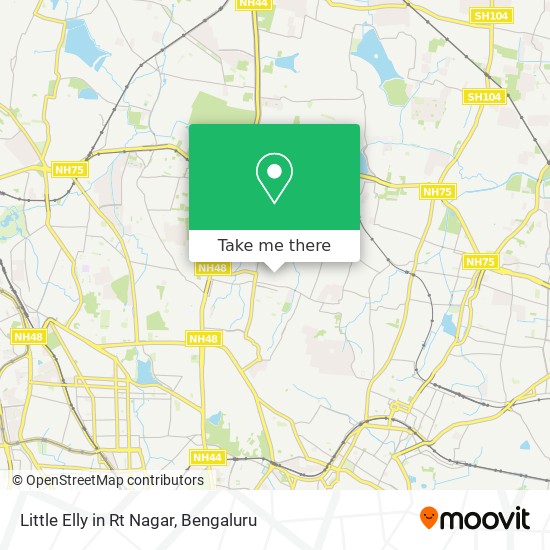 Little Elly in Rt Nagar map