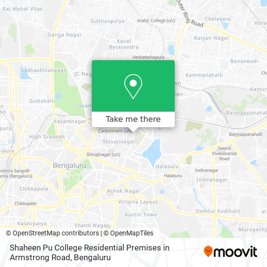 Shaheen Pu College Residential Premises in Armstrong Road map
