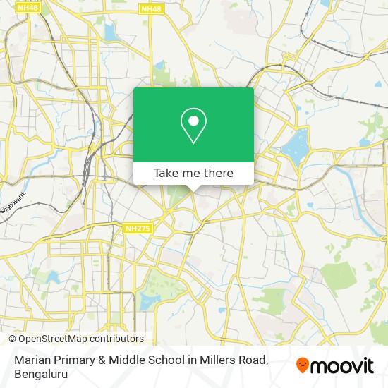 Marian Primary & Middle School in Millers Road map