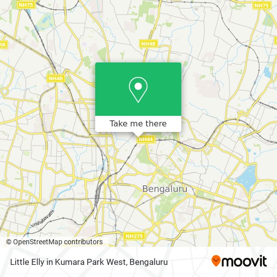 Little Elly in Kumara Park West map