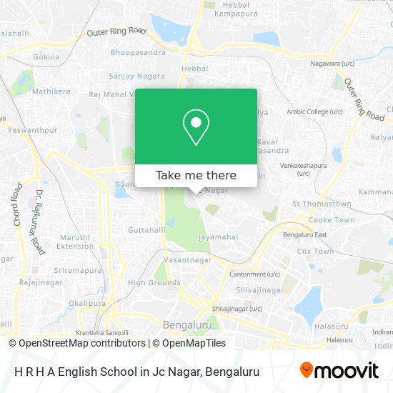 How To Get To H R H A English School In Jc Nagar In J C Nagar By Bus Or Metro