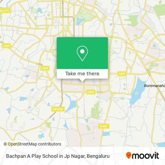 Bachpan A Play School in Jp Nagar map