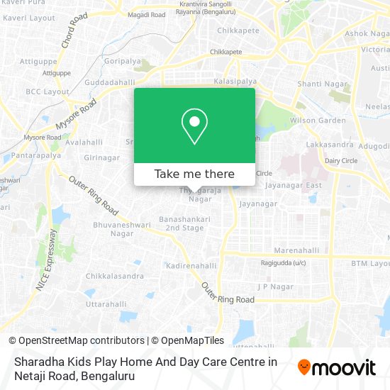 Sharadha Kids Play Home And Day Care Centre in Netaji Road map