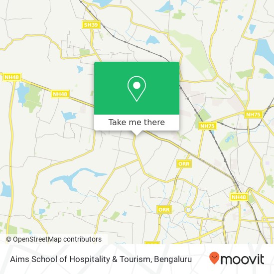 Aims School of Hospitality & Tourism map