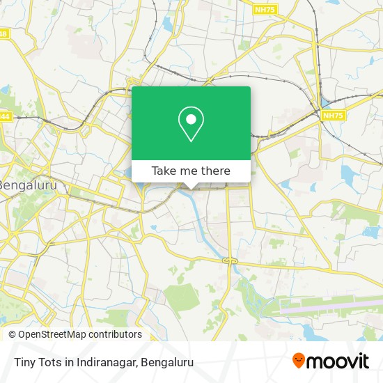 Tiny Tots in Indiranagar map