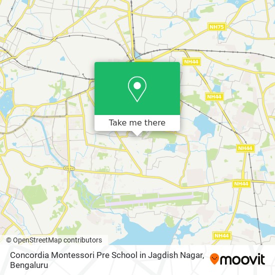 Concordia Montessori Pre School in Jagdish Nagar map