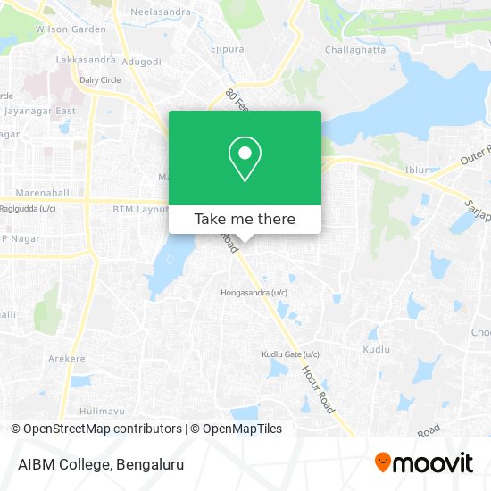 AIBM College map