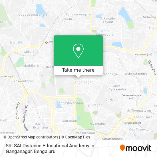 SRI SAI Distance Educational Academy in Ganganagar map