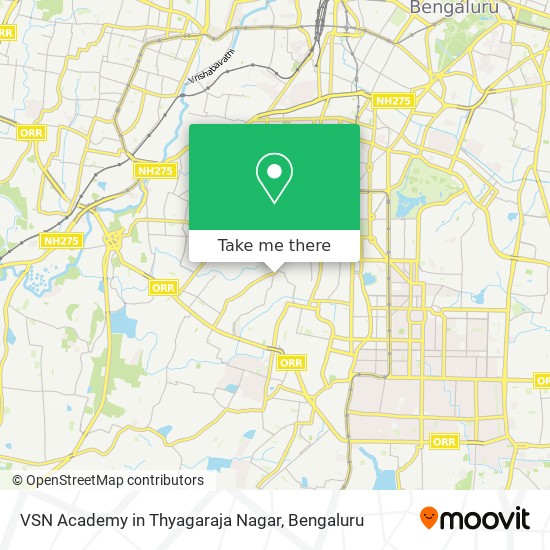 VSN Academy in Thyagaraja Nagar map