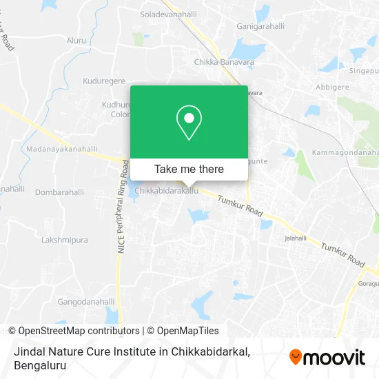Jindal Nature Cure Institute in Chikkabidarkal map