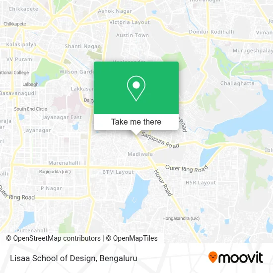 Lisaa School Of Design map