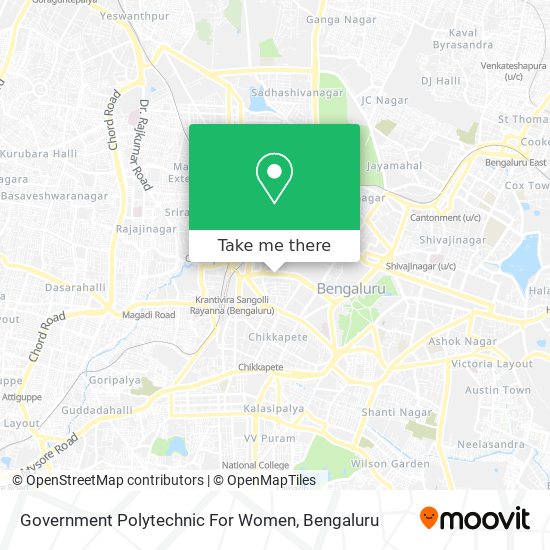 Government Polytechnic For Women map