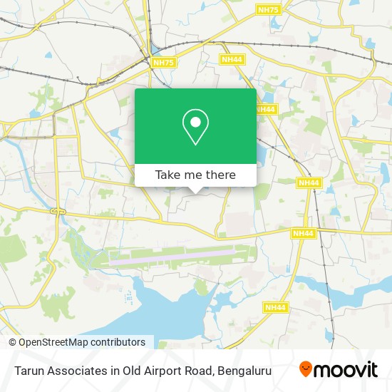 Tarun Associates in Old Airport Road map
