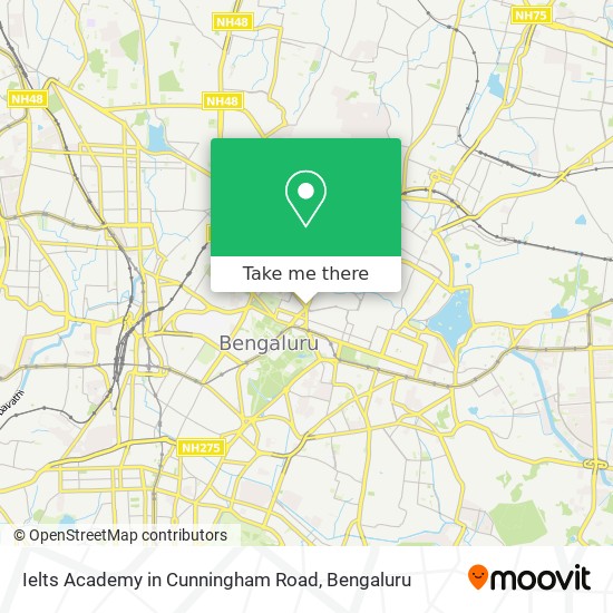 Ielts Academy in Cunningham Road map