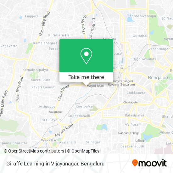 Giraffe Learning in Vijayanagar map