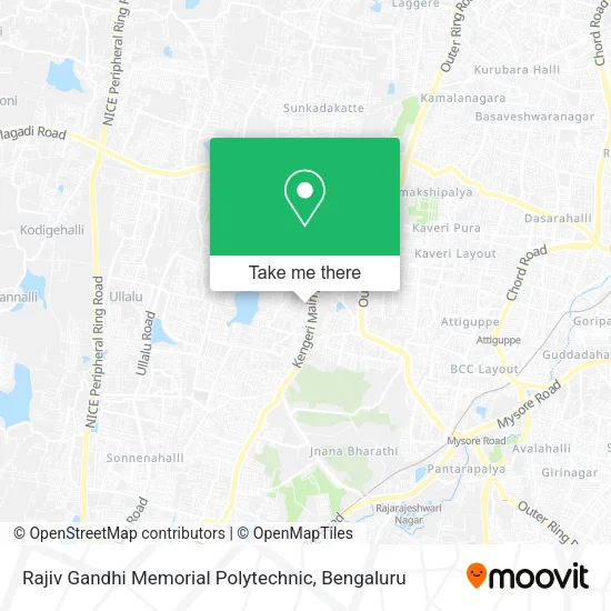 Rajiv Gandhi Memorial Polytechnic map