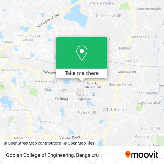 Goplan College of Engineering map