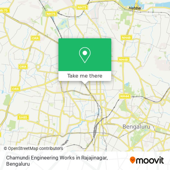 Chamundi Engineering Works in Rajajinagar map