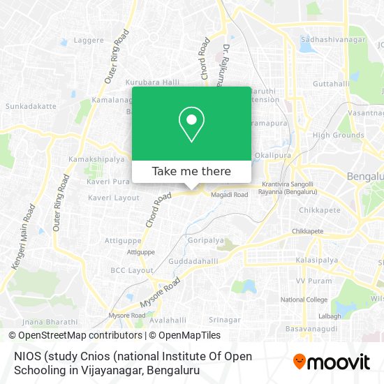 NIOS (study Cnios (national Institute Of Open Schooling in Vijayanagar map