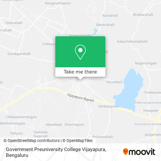Government Preuniversity College Vijayapura map