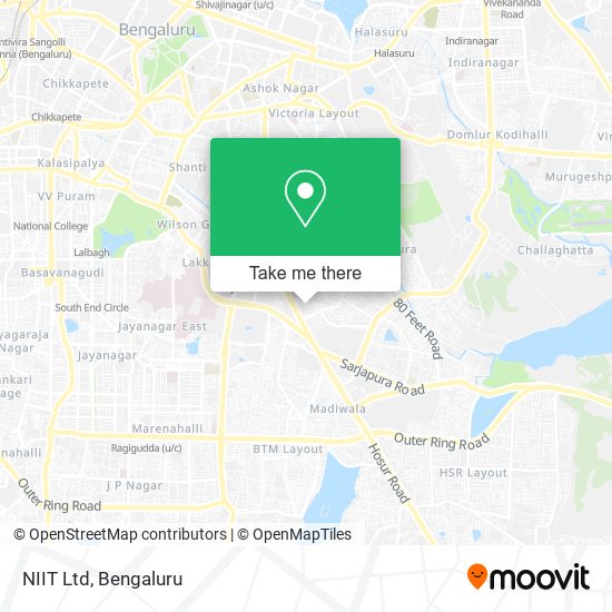 NIIT Ltd map