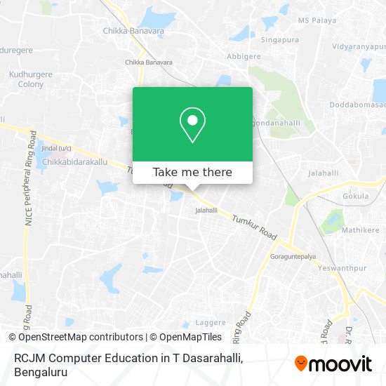 RCJM Computer Education in T Dasarahalli map