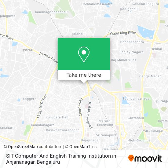 SIT Computer And English Training Institution in Anjananagar map