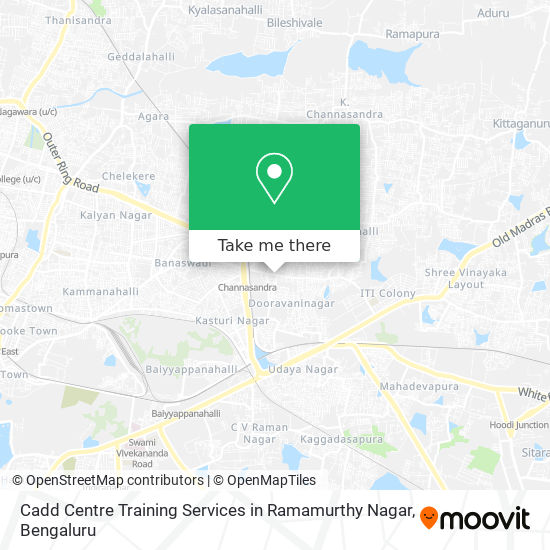 Cadd Centre Training Services in Ramamurthy Nagar map