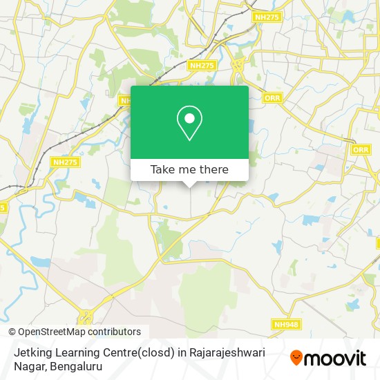 Jetking Learning Centre(closd) in Rajarajeshwari Nagar map