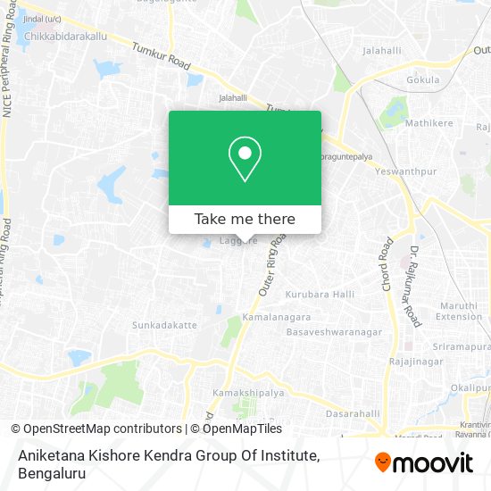 Aniketana Kishore Kendra Group Of Institute map