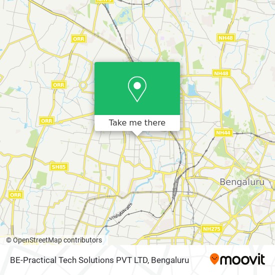 BE-Practical Tech Solutions PVT LTD map