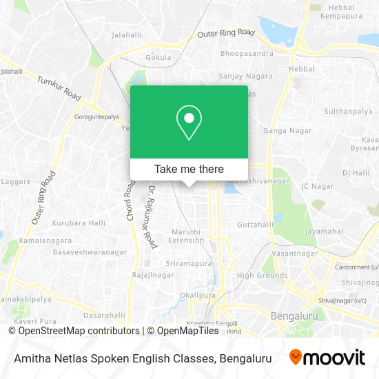 Amitha Netlas Spoken English Classes map