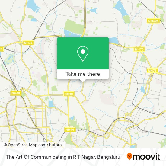 The Art Of Communicating in R T Nagar map