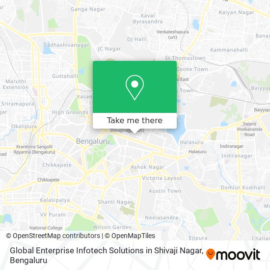 Global Enterprise Infotech Solutions in Shivaji Nagar map