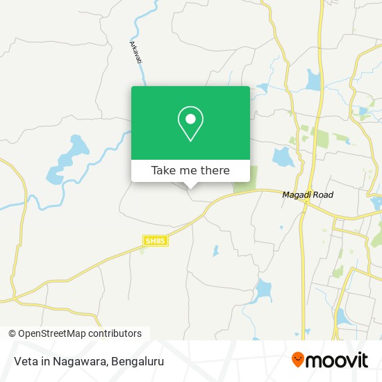 Veta in Nagawara map