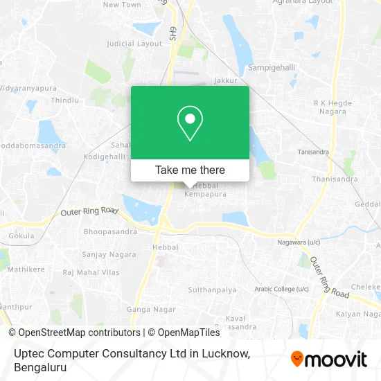 Uptec Computer Consultancy Ltd in Lucknow map