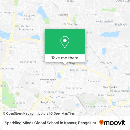 Sparkling Mindz Global School in Kannur map