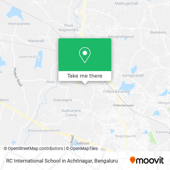 RC International School in Achitnagar map