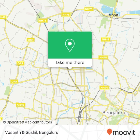 Vasanth & Sushil map