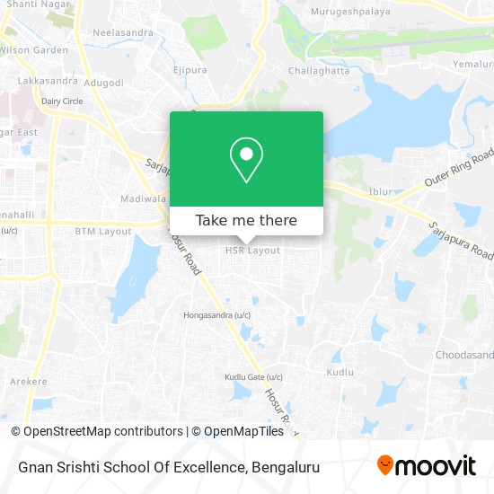 Gnan Srishti School Of Excellence map