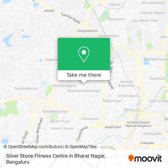 Silver Stone Fitness Centre in Bharat Nagar map