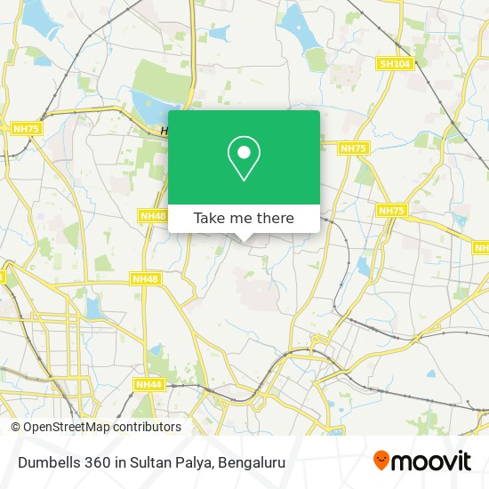 Dumbells 360 in Sultan Palya map
