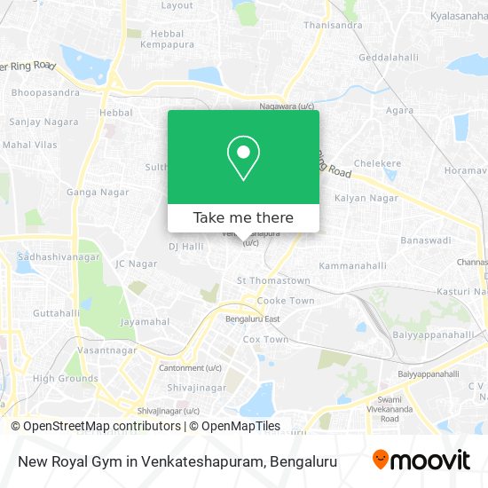 New Royal Gym in Venkateshapuram map