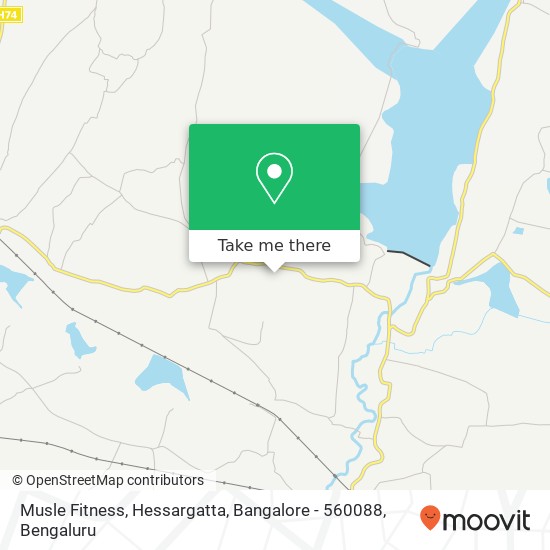 Musle Fitness, Hessargatta, Bangalore - 560088 map