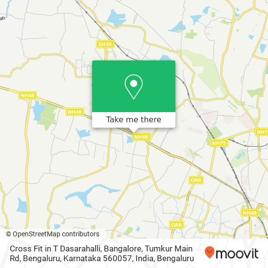 Cross Fit in T Dasarahalli, Bangalore, Tumkur Main Rd, Bengaluru, Karnataka 560057, India map