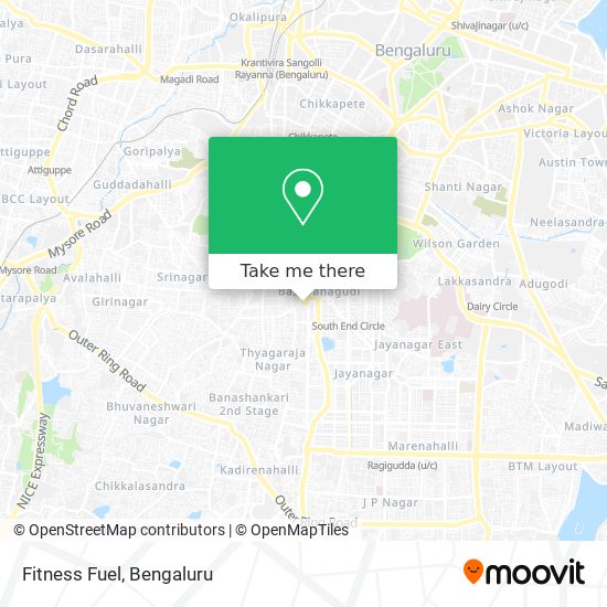 Fitness Fuel map