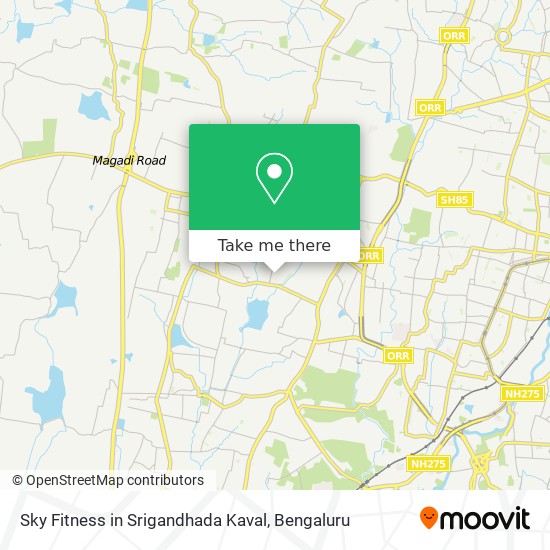 Sky Fitness in Srigandhada Kaval map