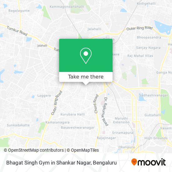 Bhagat Singh Gym in Shankar Nagar map